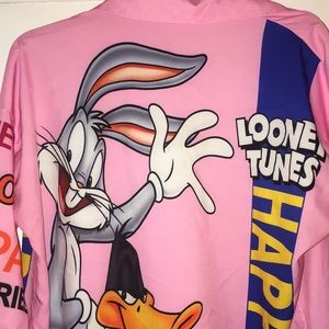 Pink Looney Tunes Shirt Dress